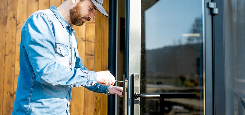Frameless Glass Storefront Door Locks Replacement in San Bernardino, CA